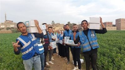 آخر خدمات المبادرة الرئاسية حياة كريمة لتحسين مستوى أهالي القرى (صور)