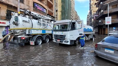 محافظ الإسكندرية: كميات أمطار غير مسبوقة ورفع حالة الطوارئ القصوى