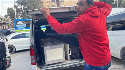 تشييع جثمان والد الفنانة ريم البارودي من مسجد السلام بمدينة نصر (فيديو) 