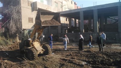 حملات مكثفة للتصدي للبناء المخالف والتعديات في الدقهلية