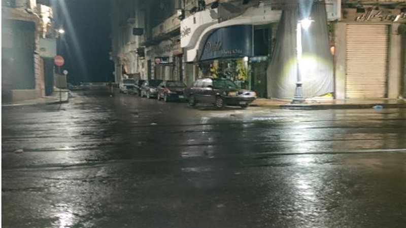 الأمطار تضرب محافظتي