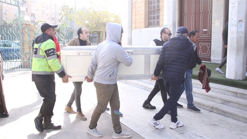جنازة والد ريم البارودي،فيتو