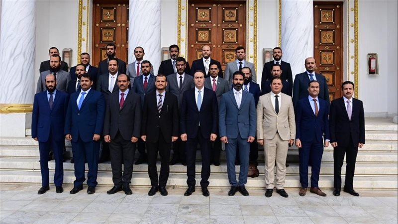 استقبال وفد عسكري
