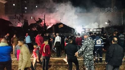 النيابة تنتدب المعمل الجنائي لبيان سبب حريق محل تجاري ببولاق الدكرور