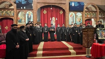 الأنبا يوسف يترأس احتفالات عيد القديس يوحنا الحبيب بشمال كاليفورنيا