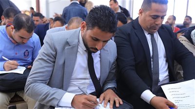 أمين عام نقابة المحامين يشهد ختام دورة معهد المحاماة بكفر الشيخ(صور)