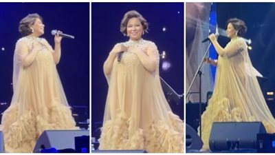 شيرين عبد الوهاب لجمهور حفلها بالكويت: بتحبوا حسام، ورد جماعي صادم (فيديو)