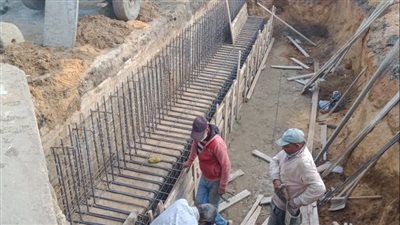 بدء إصلاح الهبوط الأرضي في فايد بالإسماعيلية (صور) 