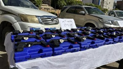 حبس تشكيل عصابى شديد الخطورة بتهمة الاتجار بالأسلحة النارية 