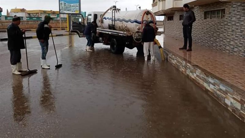رفع مياة الأمطار