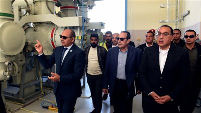 رئيس الوزراء يتفقد محطة محولات كهرباء الشيخ زويد (صور)