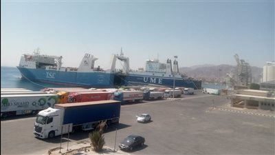 تصدير 45 ألف طن فوسفات عبر ميناء سفاجا 