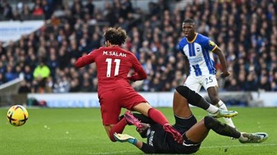 الدوري الإنجليزي، تعادل سلبي بين ليفربول وبرايتون في الشوط الأول (صور)