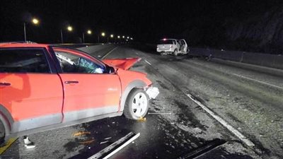 إصابة 3 أشخاص بإصابات متنوعة نتيجة انقلاب سيارة ربع نقل بوسط سيناء 