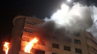 انتداب المعمل الجنائي لمعاينة حريق نشب داخل شقة سكنية في الهرم