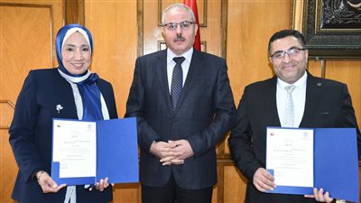 هيام لطفي مديرًا عامًا لمكتب رئيس جامعة القناة