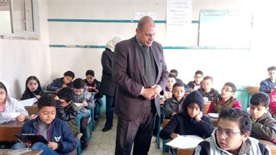 جولة بإدارة شرق المنصورة التعليمية لمتابعة امتحانات النقل