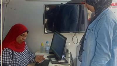 الأحوال المدنية، استخراج 8940 بطاقة رقم قومي و18569 مصدرًا مميكنًا (صور)