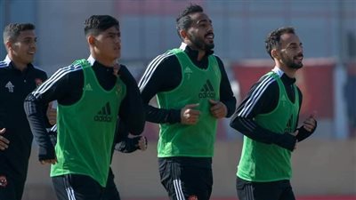 الأهلي، مران الأحمر استعدادا لمباراة سموحة (صور)