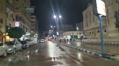 أمطار متوسطة على مرسى مطروح وصقيع بالأجواء (صور)