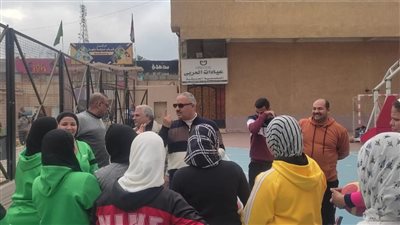 رياضة القليوبية يتابع تدريبات منتخب كرة السلة للصم 