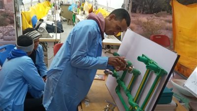 القوى العاملة: ختام البرنامج التدريبى على التفصيل والحياكة بالبحيرة