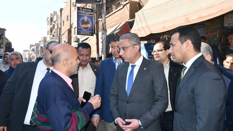 محافظ الفيوم يتفقد