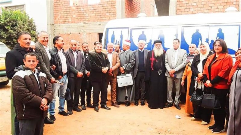 م قافلة سكانية لرفع