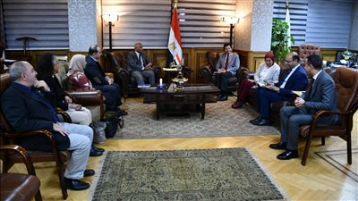 وزير الرياضة يبحث التعاون مع مسئولي منظمة الفاو في مصر