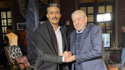 محمد رمضان يعلن انضمام الفنان إحسان الترك لمسلسل العمدة جعفر (صور) 