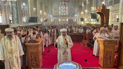 تفاصيل زيارة الأنبا برنابا لإيبارشية شمالي فرنسا