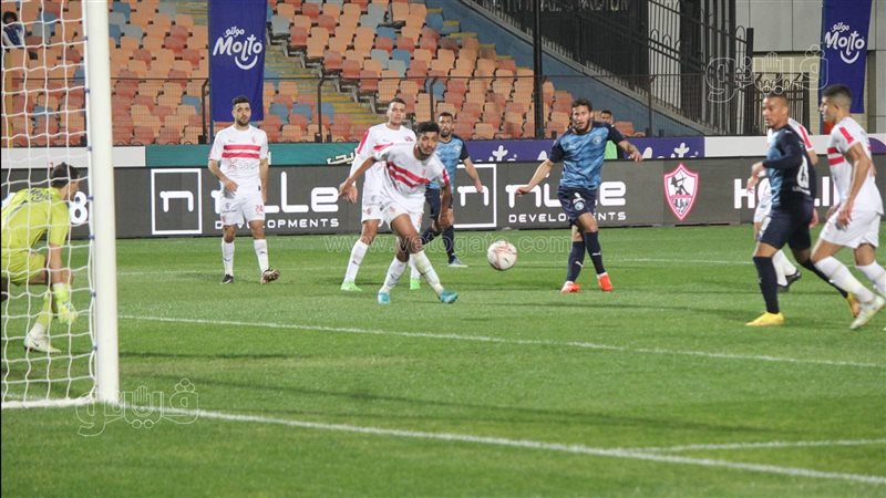 مباراة الزمالك وبيراميدز،