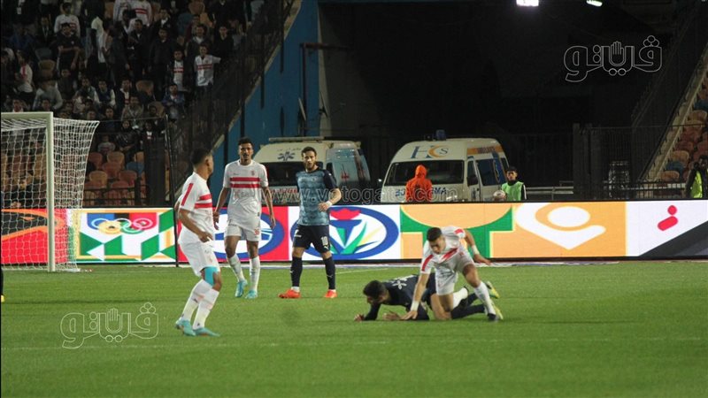 مباراة الزمالك وبيراميدز،