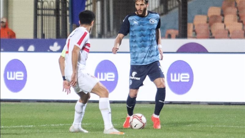 من مباراة الزمالك