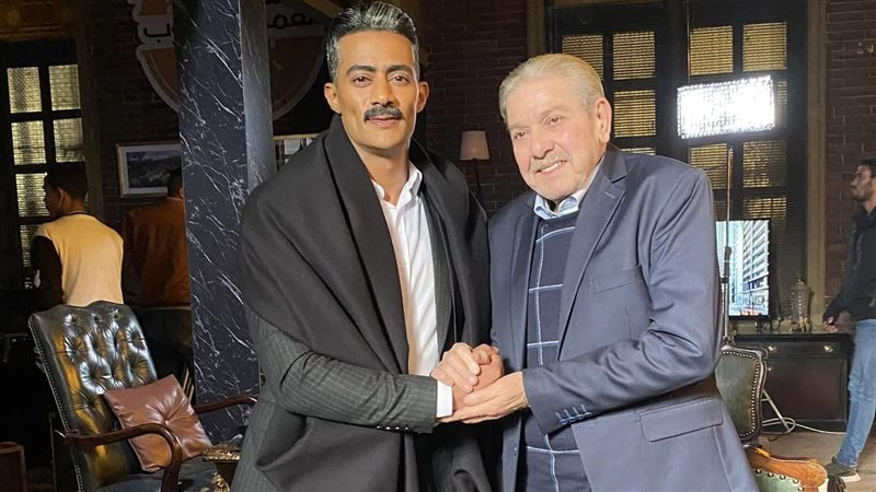 إحسان الترك مع الفنان