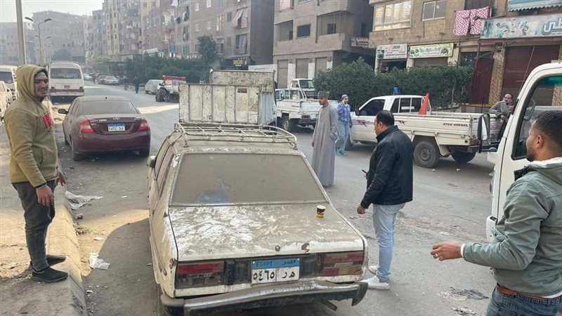 كلبشة السيارات المخالفة