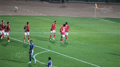كأس مصر، أحمد عبدالقادر يتقدم بهدف الأهلي الأول في سموحة بصناعة كهربا (صور)