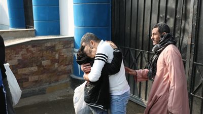 لحظات الإفراج عن 31 محبوسا احتياطيا (صور)