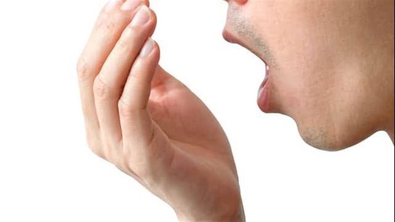 رائحة الفم الكريهة،