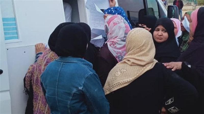جانب من فعاليات الحملة،