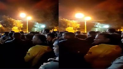 تشييع جثماني صديقين لقيا مصرعهما في حادث بالشرقية (صور)