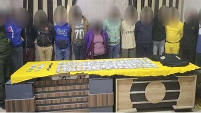 ضبط عصابة الشرطة المزيفة في الدقهلية