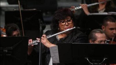 إيناس عبد الدايم ضيفة أوركسترا الأوبرا على المسرح الكبير