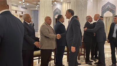 أحمد جمال الدين وزير الداخلية الأسبق في عزاء العيسوي (فيديو وصور)