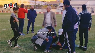 القسم الثاني، إصابة لاعب دكرنس ونقله للمستشفي بعد تعرضه للإغماء (فيديو)