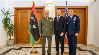 السفارة الأمريكية بليبيا تكشف تفاصيل حوار حفتر وأوردمان