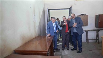محافظ سوهاج يتفقد محطة مياه غرب المرشحة السطحية (صور)