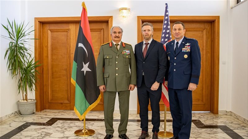 حفتر والقائم باعمال