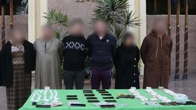 ضبط 8 عناصر إجرامية بتهمة الاتجار في المخدرات بالإسماعيلية والقليوبية