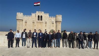 آثار الإسكندرية تستقبل رئيس هيئة التراث السعودي